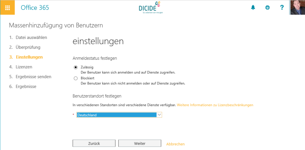 Anmelden