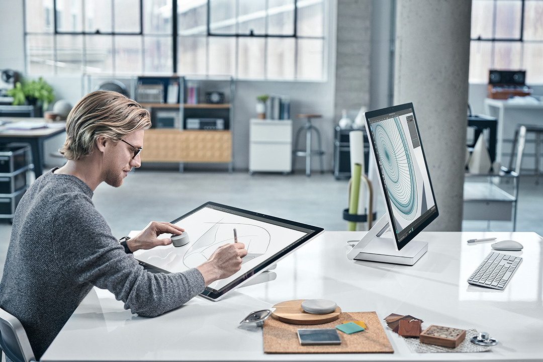 Microsoft Surface Studio mit Dial
