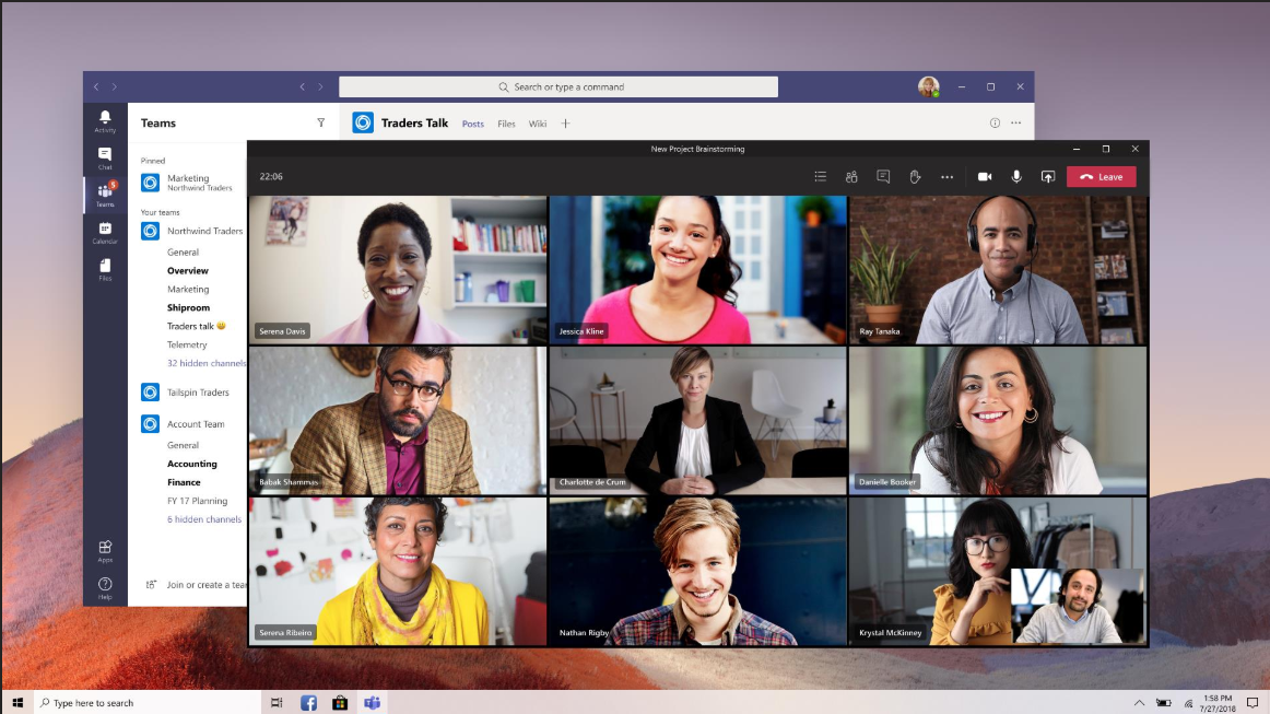 Endlich Mehr Als 4 Videos In Microsoft Teams So Arbeiten Wir Morgen