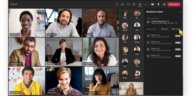 Microsoft Teams Breakout Rooms