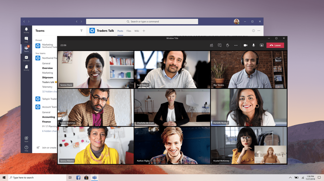 Multi-window support for Teams for VDI for Azure Virtual Desktop, Windows 365 and VMware